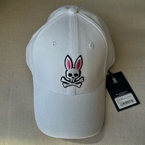 Psycho Bunny hat- white